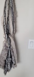 Grey pashmina scarf